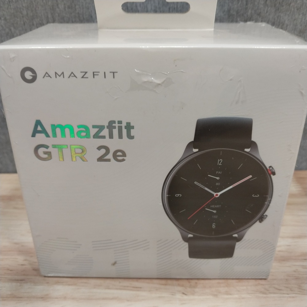 Amazfit GTR 2e Smartwatch AMOLED Bluetooth A2023 OS Obsidian Black